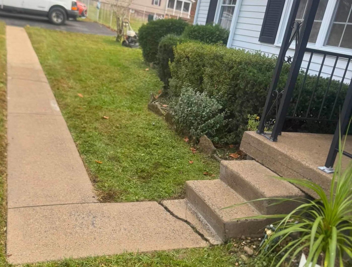 After — Home exterior and walkway cleaned by Vivify